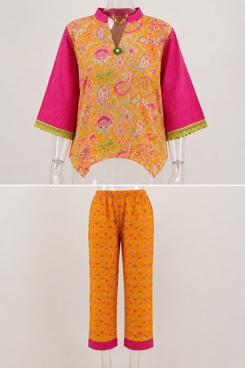 Mango Drama Coord Set view 4